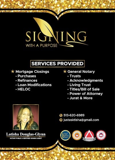 Signing With A Purpose, Llc Mobile Notary Services