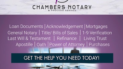 Chambers Notary And Process Service