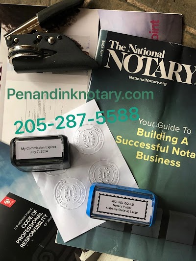 Pen And Ink Notary