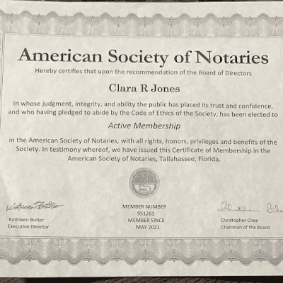 Cici’S 24-Hour Mobile Notary Llc