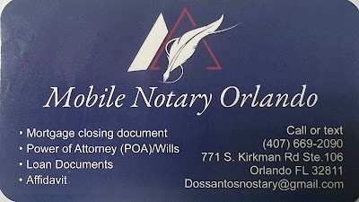 Mobile Notary Orlando Fl