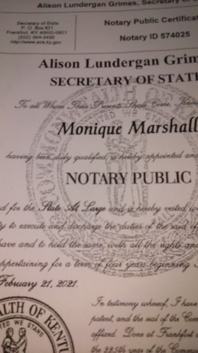 Monique'S Notary