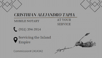 Mobile Notary Public