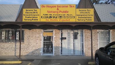 De Hoyos Income Tax Service & Notary Public (Marta)